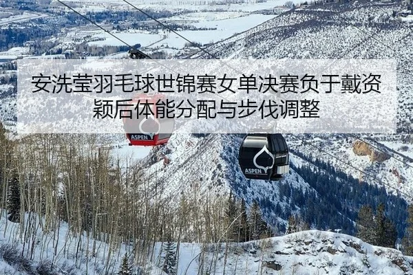 安洗莹羽毛球世锦赛女单决赛负于戴资颖后体能分配与步伐调整
